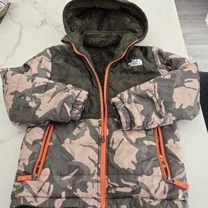 The North Face Camouflage Puffer Jacket
